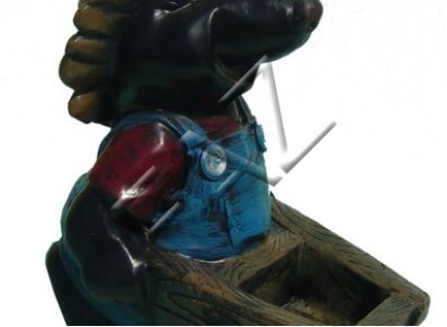Design Mole Figure Garden Statue Sculpture Figures Sculptures Decoration New